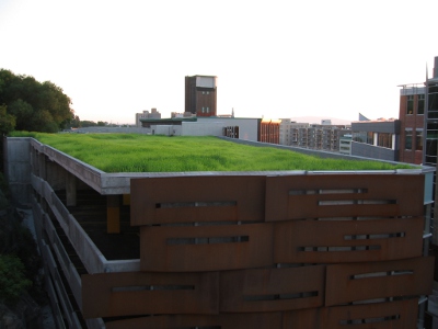 La France se met aux  toits verts