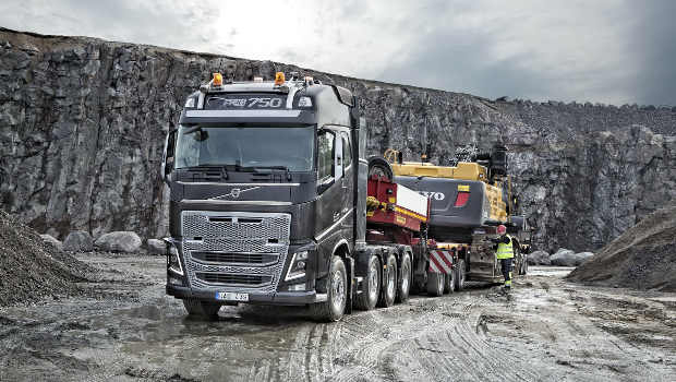 Volvo Trucks expose ses Euro 6 au salon Hillhead