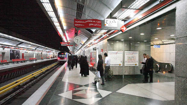 Le métro de Téhéran continue sa route