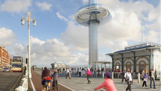 Royaume-Uni : une tour d'observation à 360° à Brighton