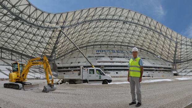 A Marseille, Durance Granulats fournit le stade Vélodrome