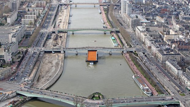 Rouen : le pont Mathilde rouvre à la circulation