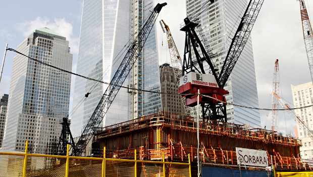 New York : le World Trade Centre baisse d'un ton