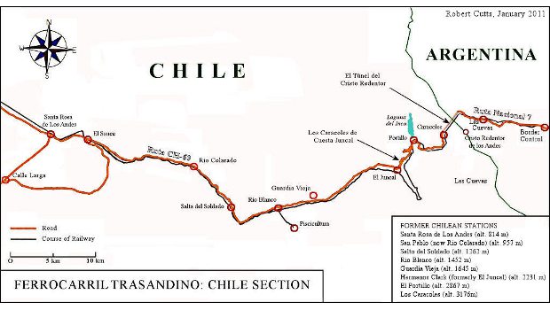 Le Chili et l'Argentine reliés par un tunnel