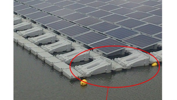 La plus grande centrale solaire flottante émerge au Japon