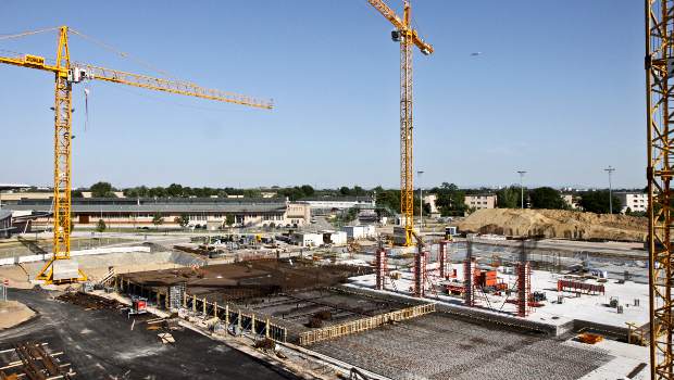 Allemagne : la construction progresse de  3,5%