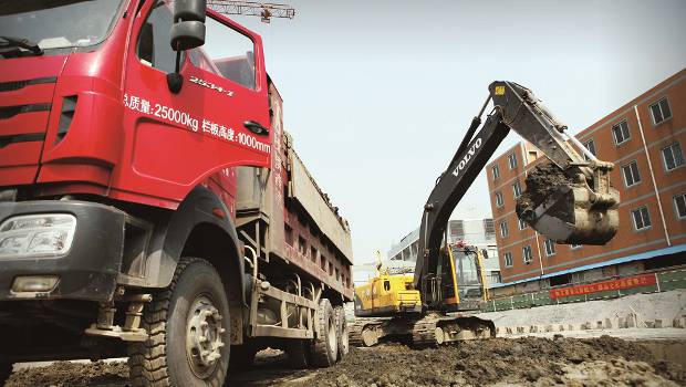 Volvo bâtit un centre commercial souterrain en Chine