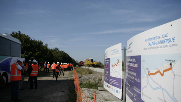 Action de prévention sur la ligne Calais-Dunkerque
