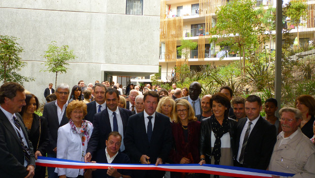 Nice : inauguration de la résidence GalliéNice