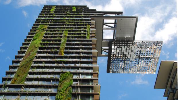 Un jardin vertical à Sydney