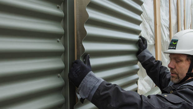 Un bardage zinc modulaire dans les Ardennes - Construction Cayola
