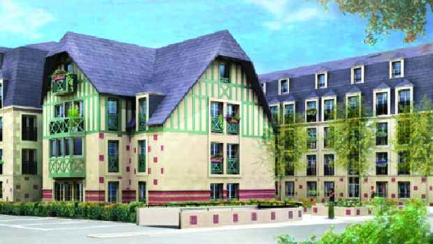 Deauville : inauguration de logements sociaux - Construction Cayola