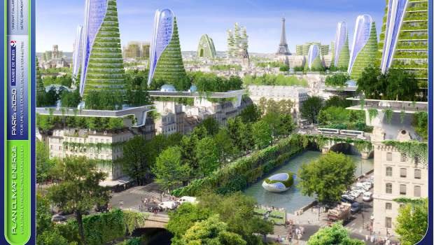 Paris voit la ville en vert pour 2050