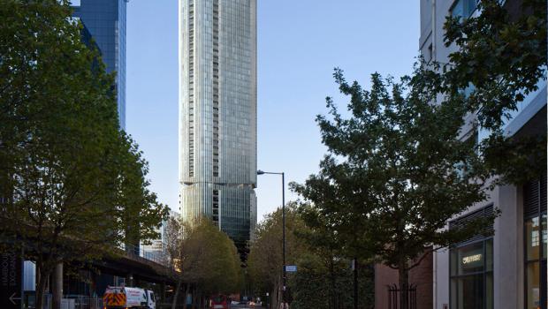 Londres : une tour de 53 étages dans les Docklands