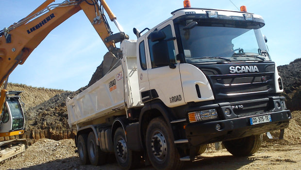 Scania vise plus haut dans le secteur de la construction