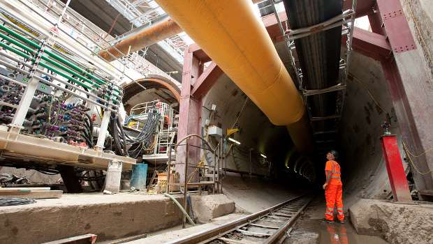 Crossrail de Londres : les tunnels sont achevés