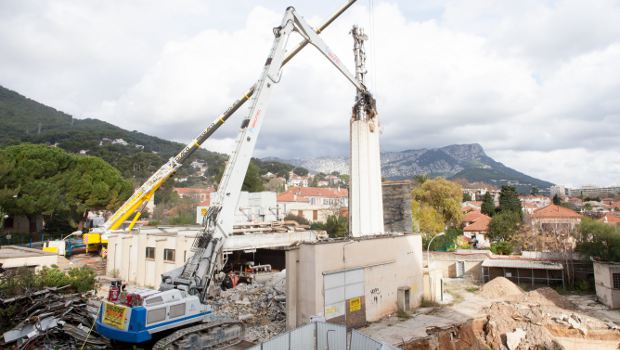 A Toulon, l'Hôpital Font-Pré fait table rase