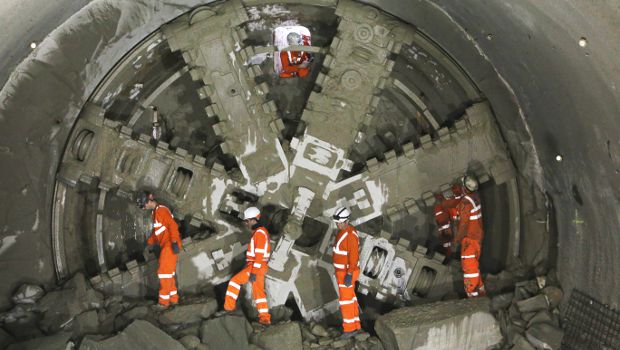 Crossrail : ainsi s'achève le ballet des 8 tunneliers Herrenknecht