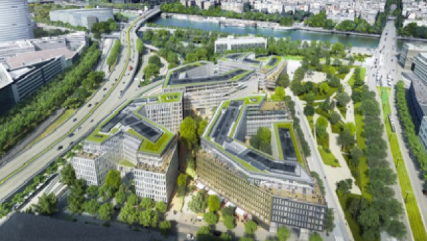 Paris : à côté de Balard, un programme immobilier est inauguré