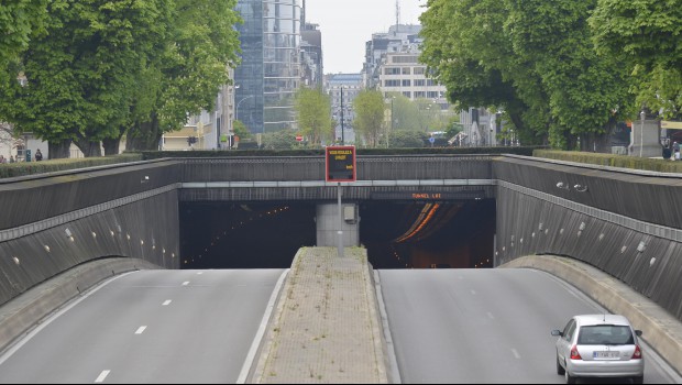 Belgique : le tunnel Léopold II en attente de rénovation