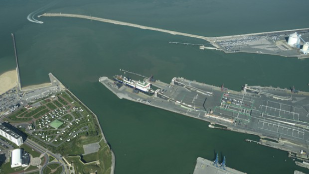 Port de Calais : l'Hoverport est en cours de déconstruction