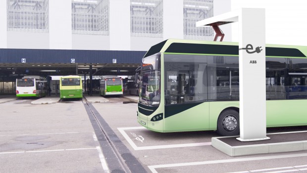 ABB alimentera des autobus hybrides électriques Volvo en Belgique