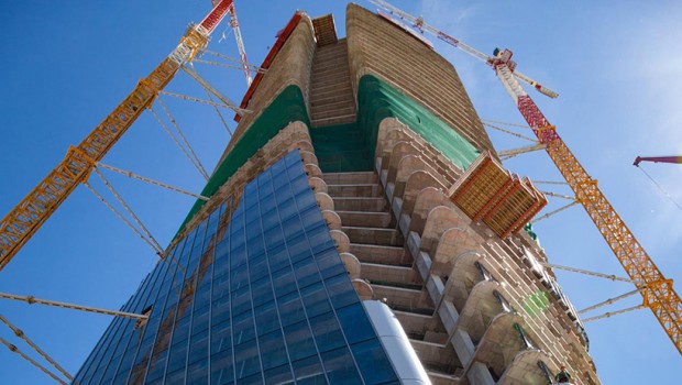 Milan : la tour Generali atteint 44 étages