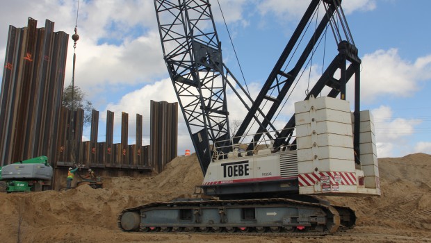 Terex Cranes vient à la rescousse des ponts du Michigan