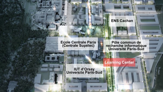 Paris-Saclay : 5 agences retenues pour le Learning Center