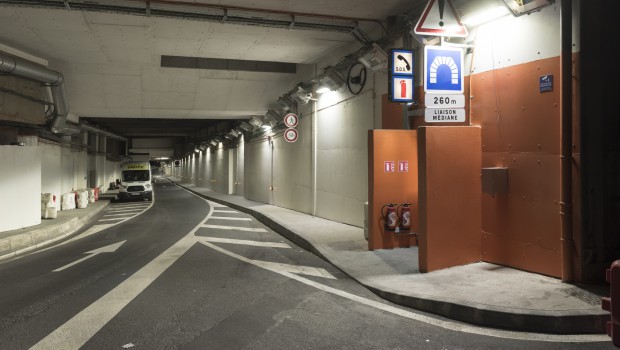 Les tunnels sous La Défense en rénovation