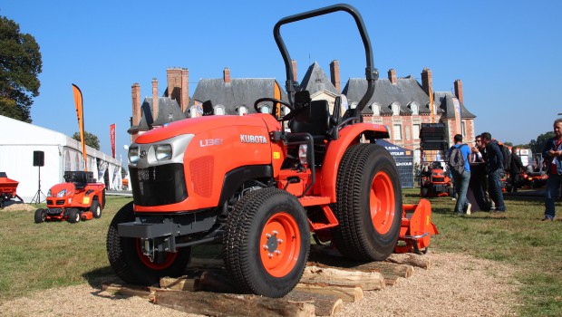 Transmission HST sur le Kubota L1361