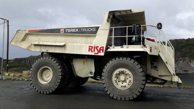 Terex Trucks charge en Norvège