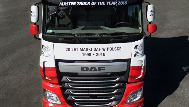 Le DAF XF élu camion de l’année 2016 en Pologne
