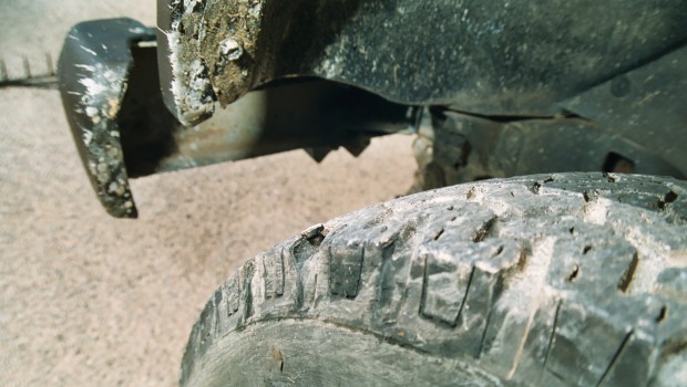 La solution anti-crevaison des pneus d'engins de chantier