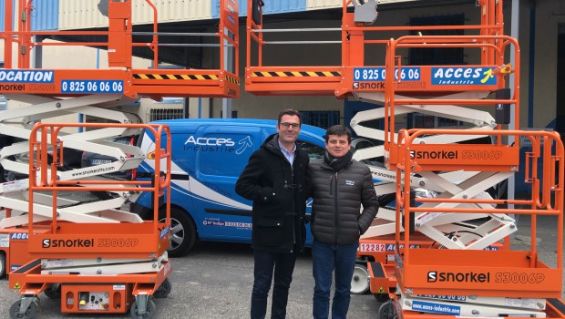 Acces Industrie acquiert 60 ciseaux Snorkel