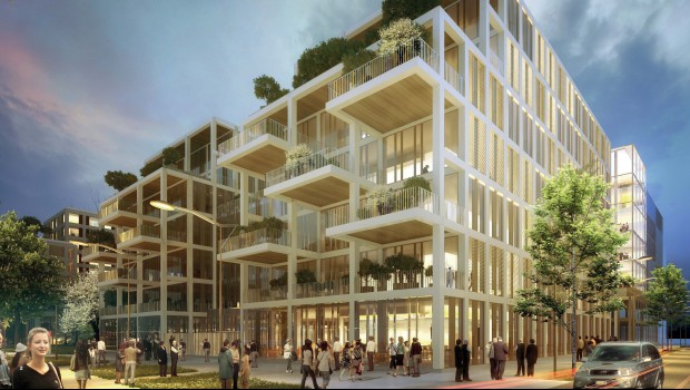 Eco-quartier des Portes d'Orly : 36 400 m² réalisés par... - Construction Cayola