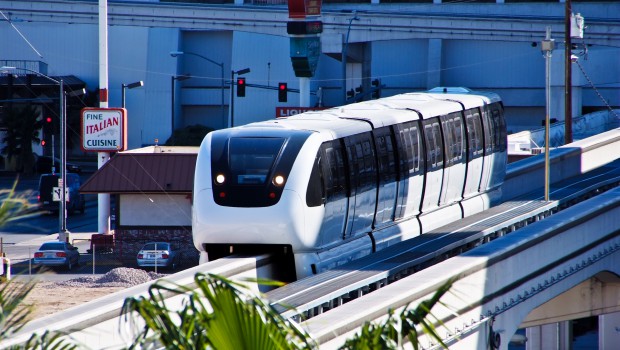 Las Vegas : le monorail vous porte tout droit à Conexpo