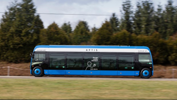 Des bus électriques Alstom en test sur le réseau Versailles-Vélizy