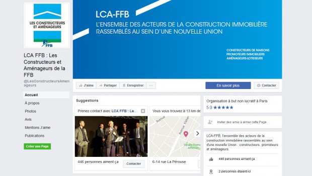LCA-FFB promeut la transition numérique sur Facebook