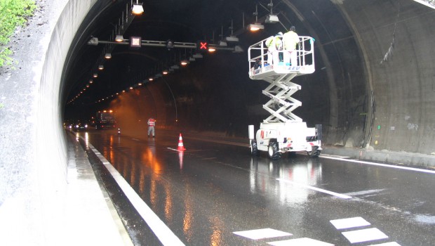 A40 : le tunnel du Vuache en maintenance