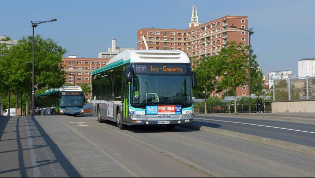 La RATP reçoit 26 nouveaux bus hybrides MAN