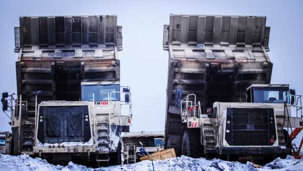 Les rigides de Terex Trucks au charbon en Sibérie