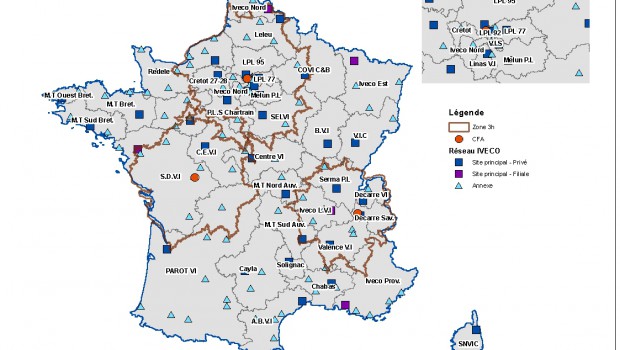 Iveco étend son réseau de CFA en France