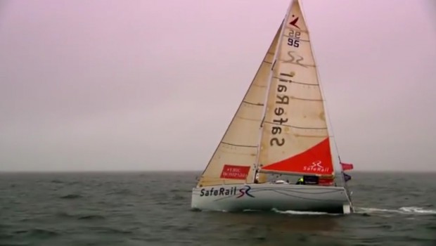 Saferail prend la mer avec la Solitaire du Figaro
