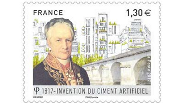 Un timbre à l'effigie de Louis Vicat
