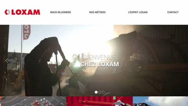 Loxam : un site internet dédié au recrutement