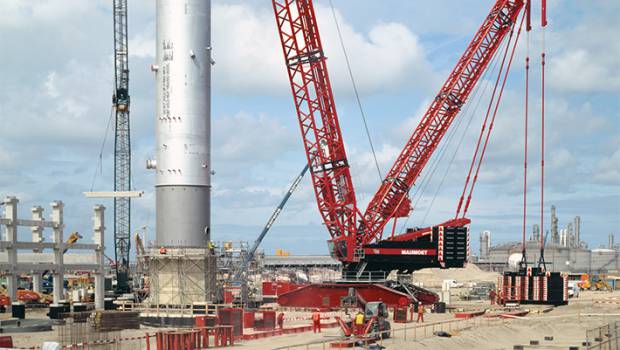 Liebherr, Strongest lattice boom crane in Switzerland