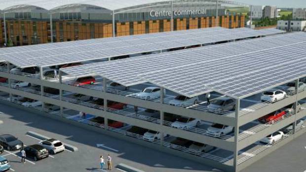 KP1 Bâtiments conçoit un parking solaire