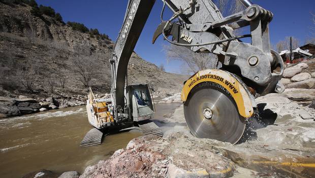 Au Colorado, Volvo CE se jette à l'eau