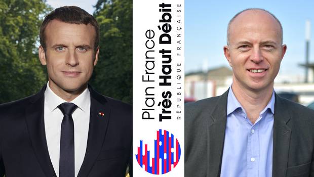 Macron et Dugas, d'accord pour accélérer le plan très haut débit